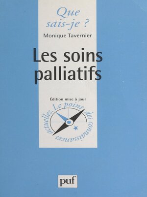 cover image of Les soins palliatifs